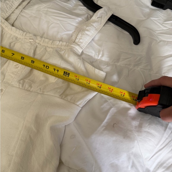 art class 100% cotton White Button-Front Spaghetti Strap Dress - Picture 4 of 9